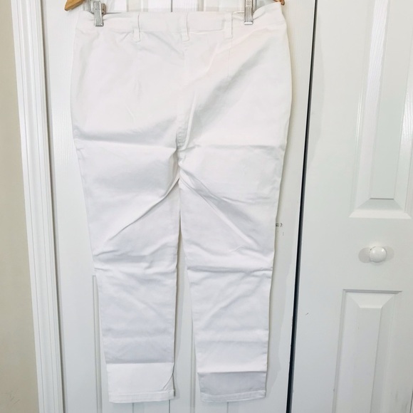Jessica London White Jeans pants Stretch Size 12W New With Tags - Picture 6 of 15